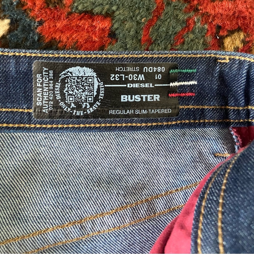 *RARE* Made in Italy 🇮🇹 diesel buster jeans